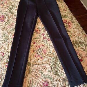 Yigal Azrouel Black Straight Leg Pants